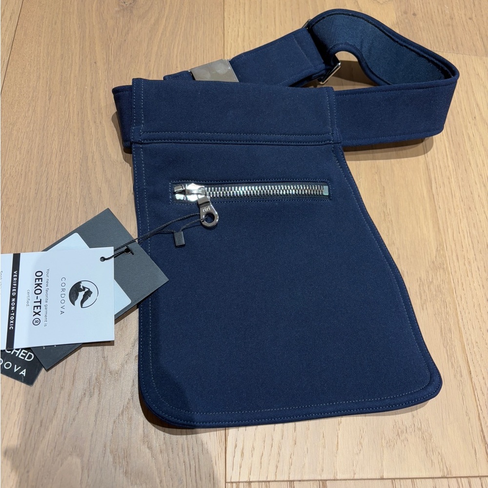 Navy Blue Belt Bag by Cordova